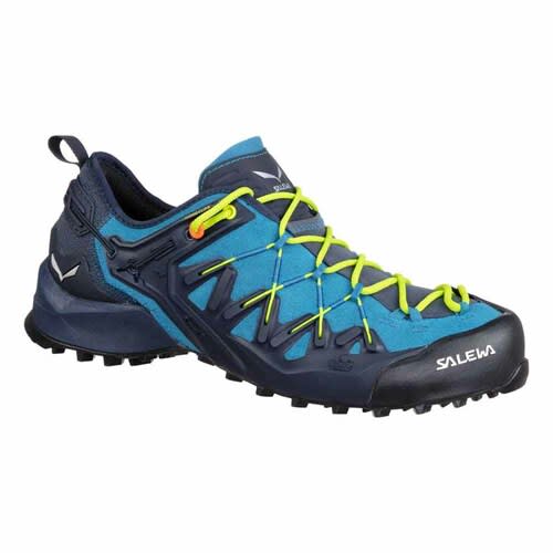 Wildfire Edge Approach Shoe - Premium Navy/Fluo Yellow