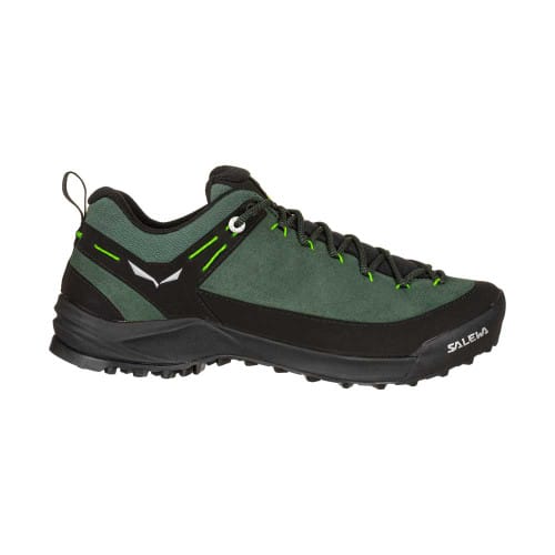 Men's Wildfire Leather Climbing Approach Shoe - Raw Green/Black