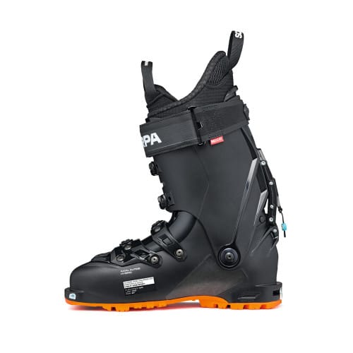 SCARPA Men's 4-Quattro SL Ski Boot - Black/Orange - Side