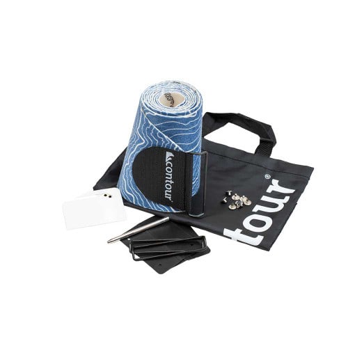 Hybrid Splitboard Skin Kit - Stuff Sack, Trim Tool, & Attachment Mounting Kit