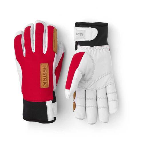 Hestra Ergo Grip Active Wool Terry Glove - Red/Offwhite