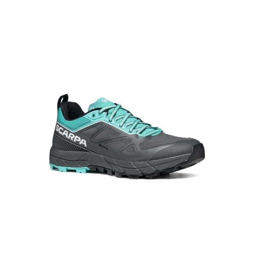 SCARPA Women's Rapid GTX Approach Shoe - Anthracite/Turquoise - Main