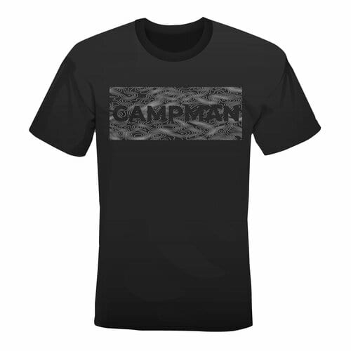 Campman Men's T-Shirt - Topo Map