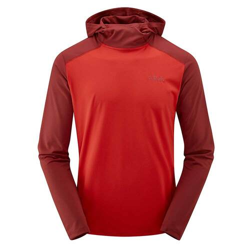 Rab Force Hoody - Ascent Red/Oxblood Red