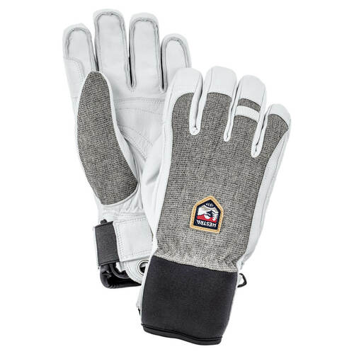 Hestra Army Leather Patrol Glove - Light Grey
