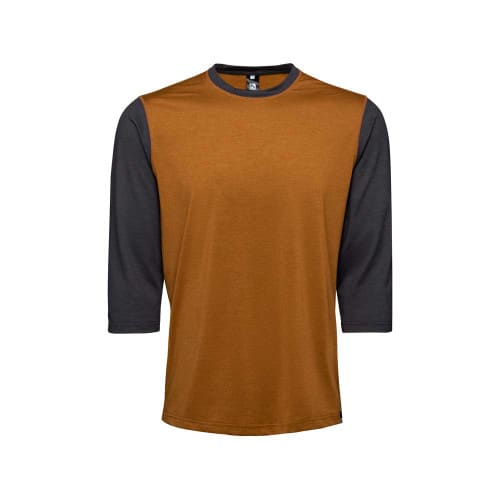 Flylow Nash 3/4 Shirt  - Copper/Black