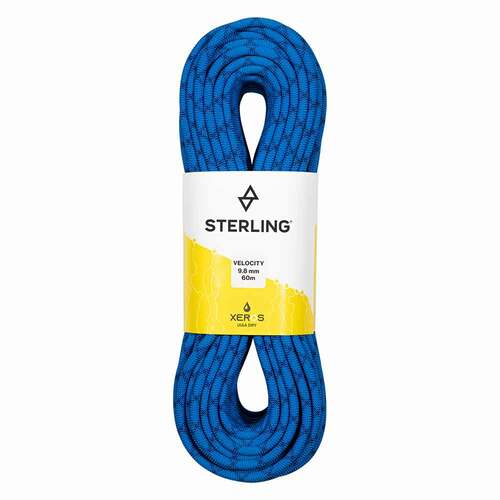 Sterling Velocity 9.8mm Climbing Rope - Blue
