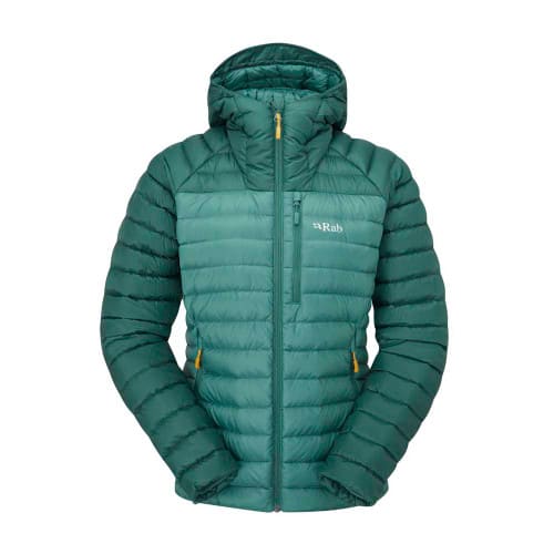 Women's Microlight Alpine Down Jacket - Green Slate/Eucalyptus - Main